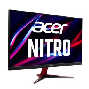 Acer Nitro VG272 Lvbmiipx 27” Full HD (1920 x 1080) Agile-Splendor IPS Gaming Monitor | NVIDIA G-SYNC Compatible | 165Hz Refresh Rate | HDR400 | DCI-P3 90% | 1 x Display Port 1.2 & 2 x HDMI 2.0