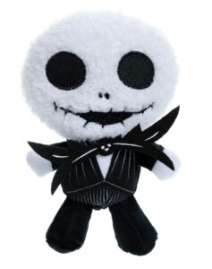 kids preferred disney cuteeze nightmare before christmas jack skellington stuffed animal plush toy - for babies and toddlers, multicolor,6 inches