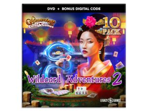 legacy games card & tile games for pc: wildcard adventures vol. 2 (10 game pack) - pc dvd with digital download codes