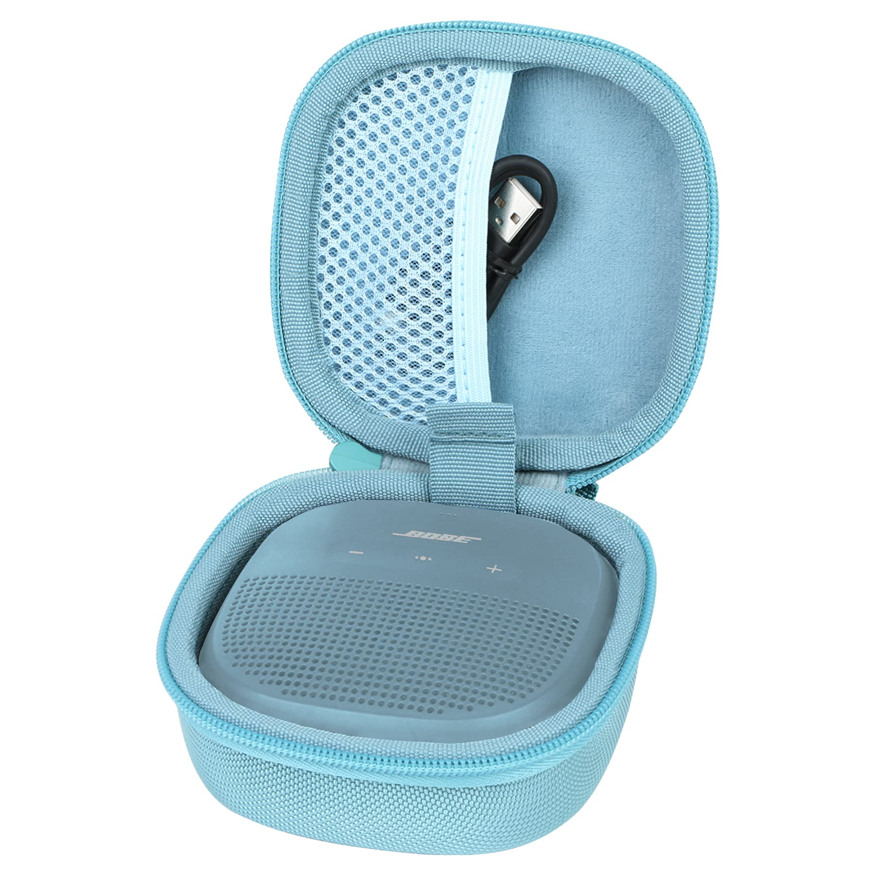 Aenllosi Hard Travel Case Replacement for Bose SoundLink Micro Bluetooth Speaker (Blue)