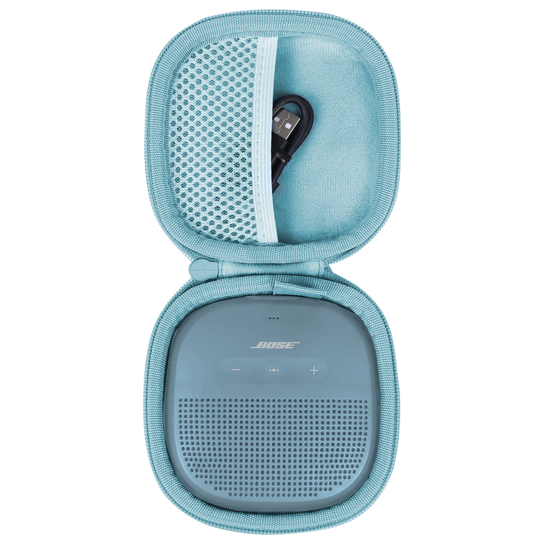 Aenllosi Hard Travel Case Replacement for Bose SoundLink Micro Bluetooth Speaker (Blue)