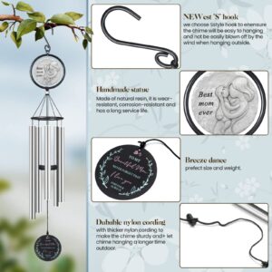 Gifts for Mom from Daughter, Son - Birthday Gifts, Thank You Gifts for Mom, Perfect Present for Mothers of All Ages, 36” Outdoor Wind Chimes