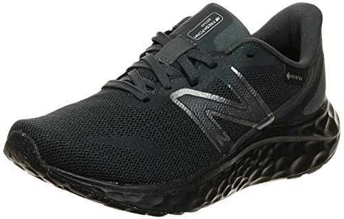 New Balance Women's Fresh Foam Arishi V4 Running Shoe, Black/Black, 9