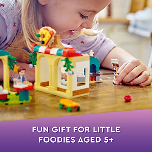 LEGO Friends Heartlake City Pizzeria 41705 Restaurant Set, Creative Gift for Grandchildren, Toys for Kids 5 Plus Years Old with Olivia & Ethan Mini-Dolls