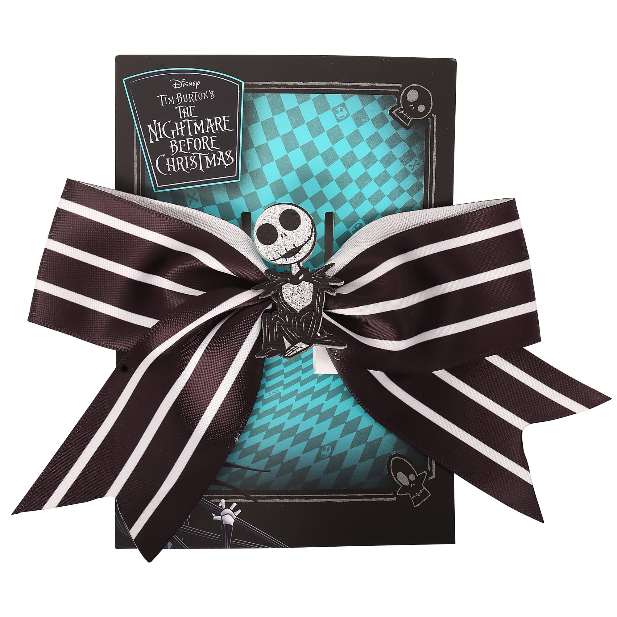 Disney Nightmare Before Christmas Jack Skellington Hair Bow, Officially Licensed