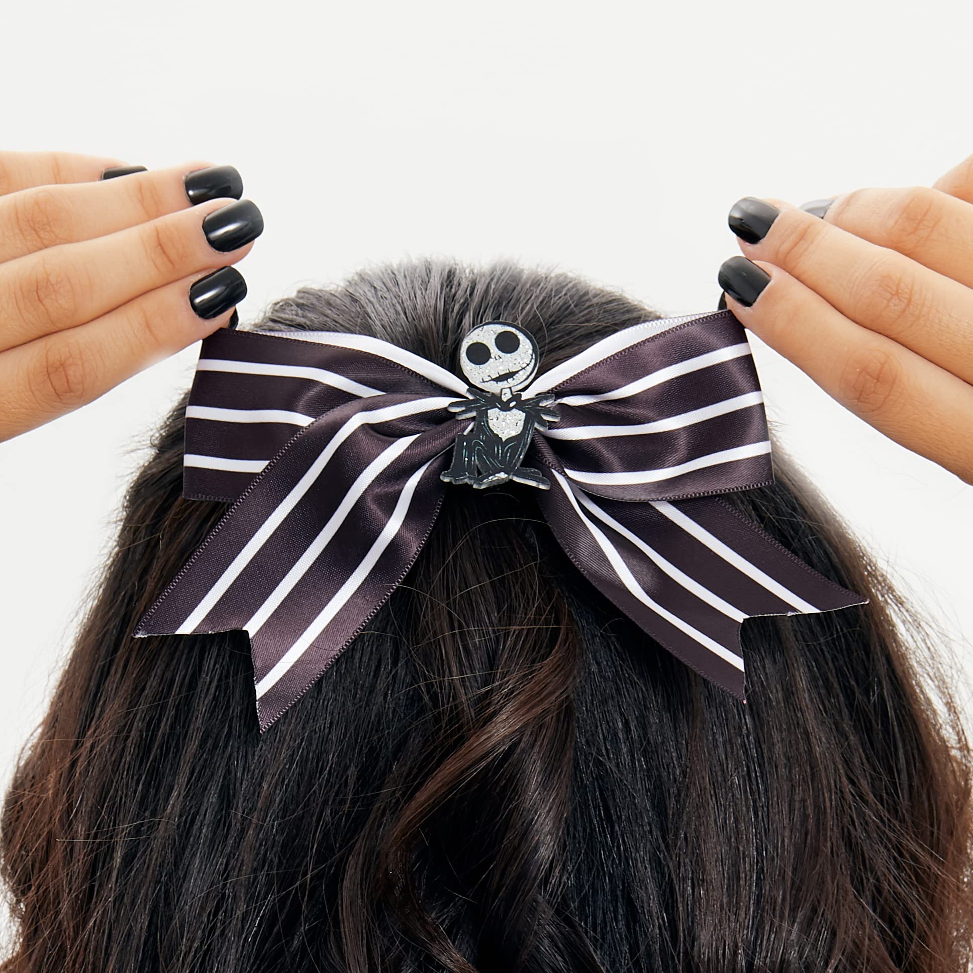 Disney Nightmare Before Christmas Jack Skellington Hair Bow, Officially Licensed