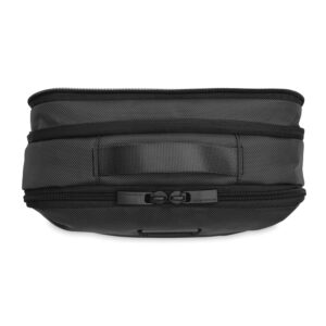 Briggs & Riley, Black, 11 Inch Expandable Essentials Toiletry Kit