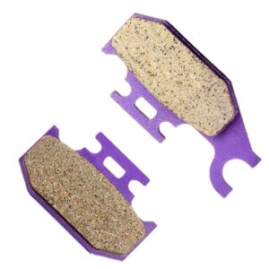 Motormagic Brake Pads For Yamaha Rhino 450 660 700 Raptor 700 700R, 1 Set Rear Brake Pads