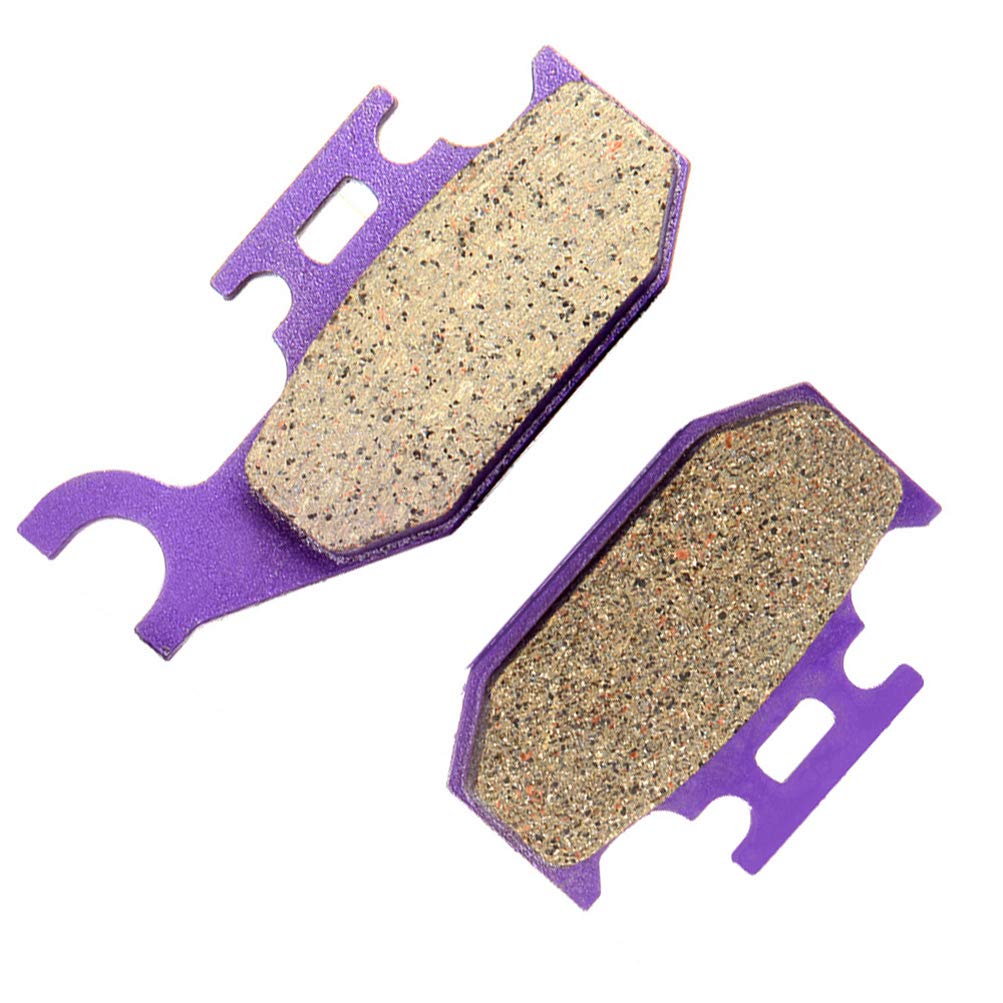 Motormagic Brake Pads For Yamaha Rhino 450 660 700 Raptor 700 700R, 1 Set Rear Brake Pads