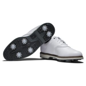 FootJoy Men's FJ Originals Golf Shoe, White/White, 11.5