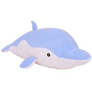 dolphin stuffed animal plush toys soft lovely hugging pillow stuff dolls plushes for children girls sleeping cushion gift room decor