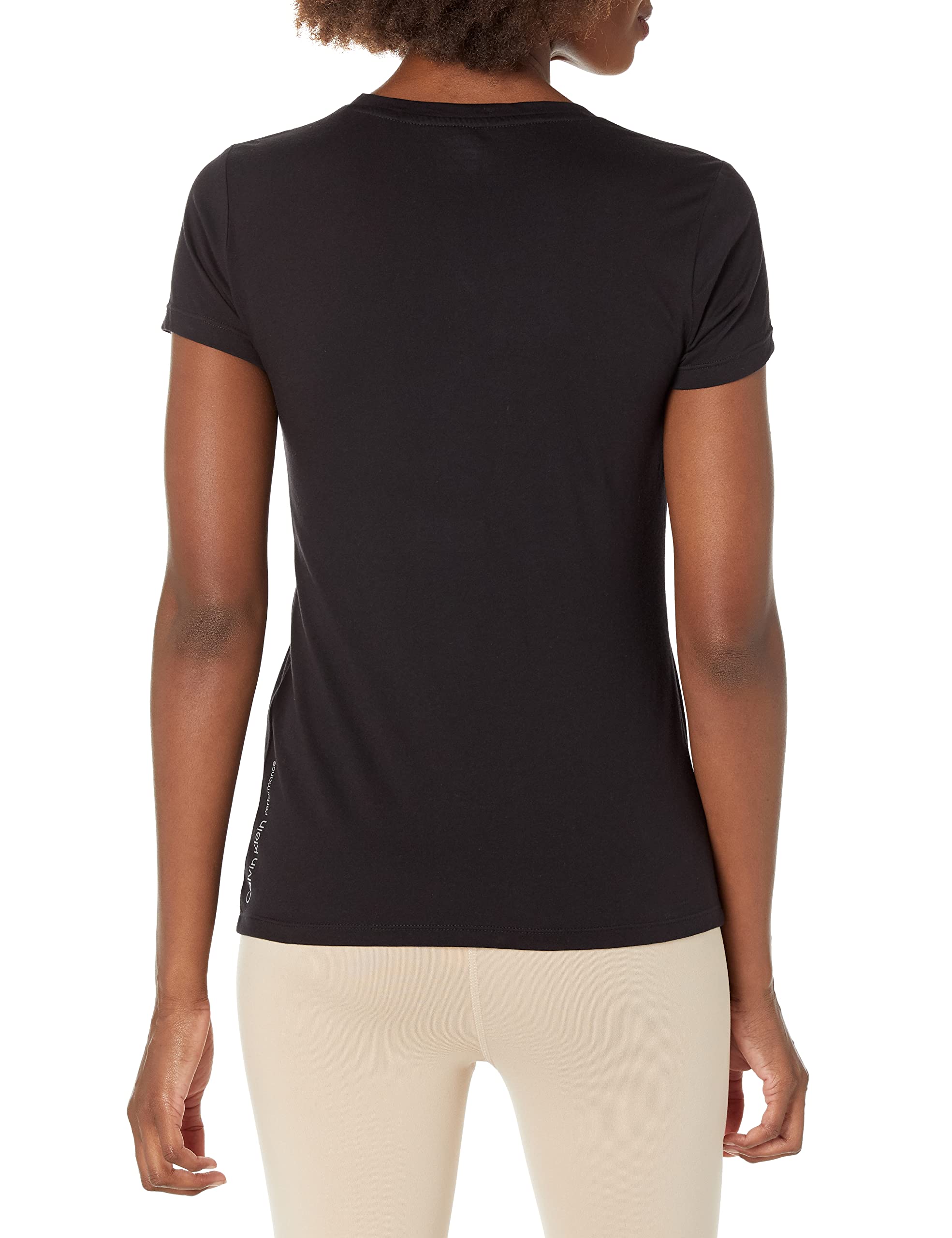 Calvin Klein Performance Women's Short Sleeve T-Shirt, Black, XX-Large