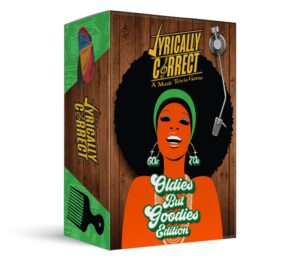 lyrically correct 60's and 70's oldies but goodies music trivia card game | multi-generational family gatherings, adult game night and fun trivia