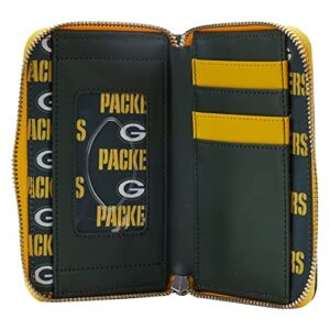 Loungefly NFL: Green Bay Packers Wallet with Patches