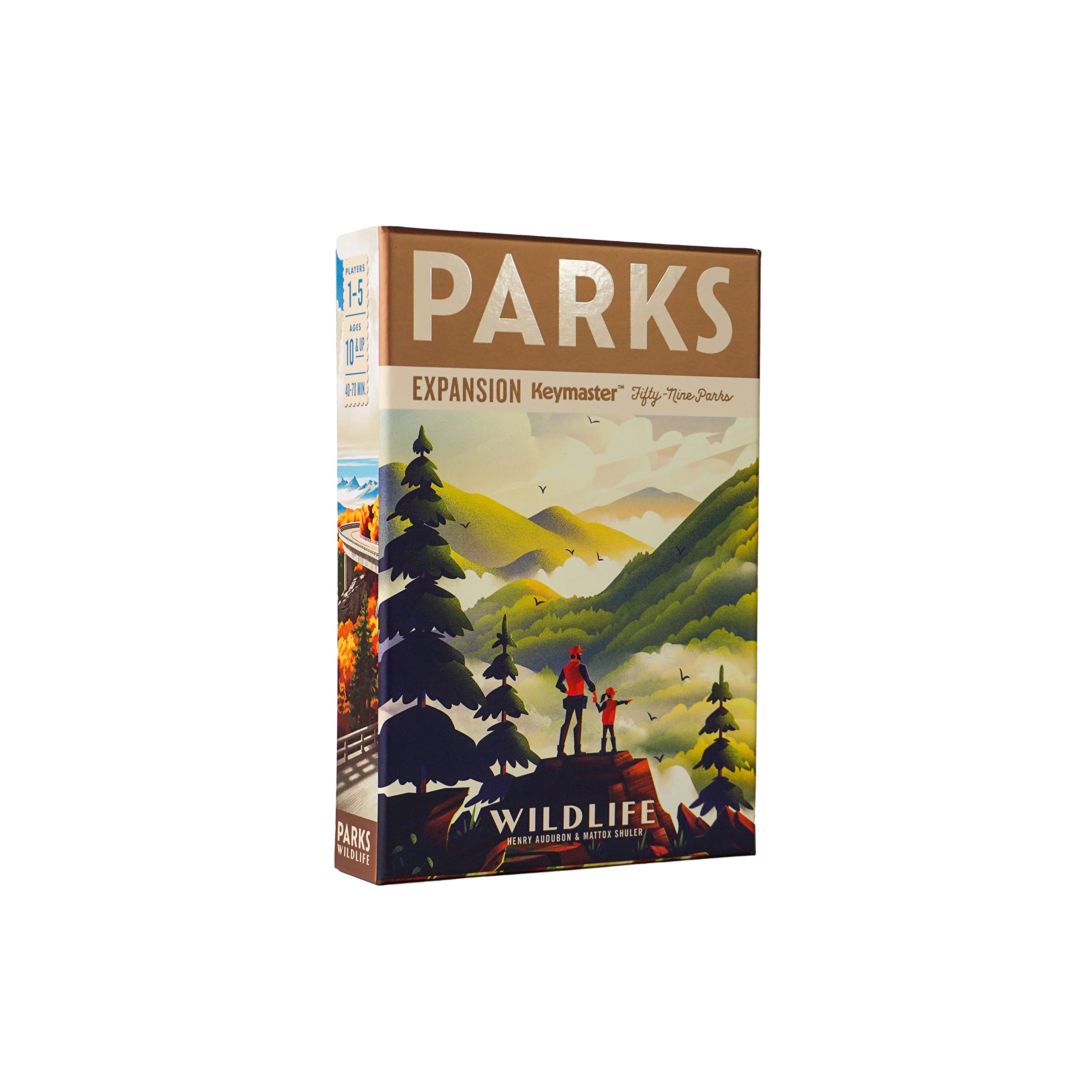 Parks Wildlife - expansion to the award winning Parks family and strategy board game by Keymaster