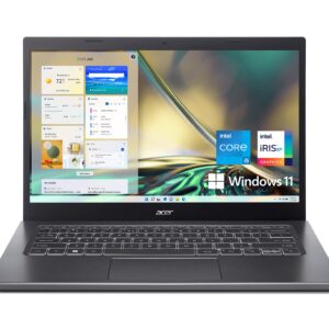 Acer Aspire 5 A514-55-545G Slim Laptop | 14.0" Full HD IPS Display | 12th Gen Intel Core i5-1235U | 8GB DDR4 | 512GB NVMe Gen 4 SSD | 802.11ax Wi-Fi 6E | Thunderbolt 4 | Backlit Keyboard | Win 11 Home