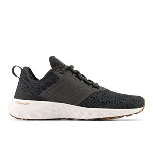 New Balance Women's Fresh Foam Spt V4 Running Shoe, Blacktop/Gum 020/Libra, 7.5