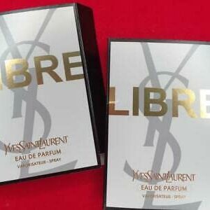 YVES SAINT LAURENT YSL Eau De Parfum- LIBRE Spray Sample .04 Ounce/1.2 Milliliter Pack of 2