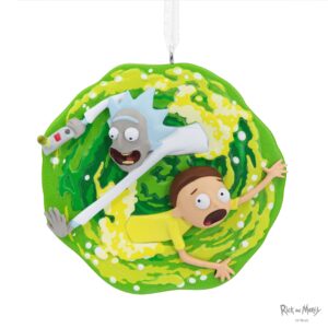 Hallmark Rick and Morty, Aw, Geez, Rick! Christmas Ornament