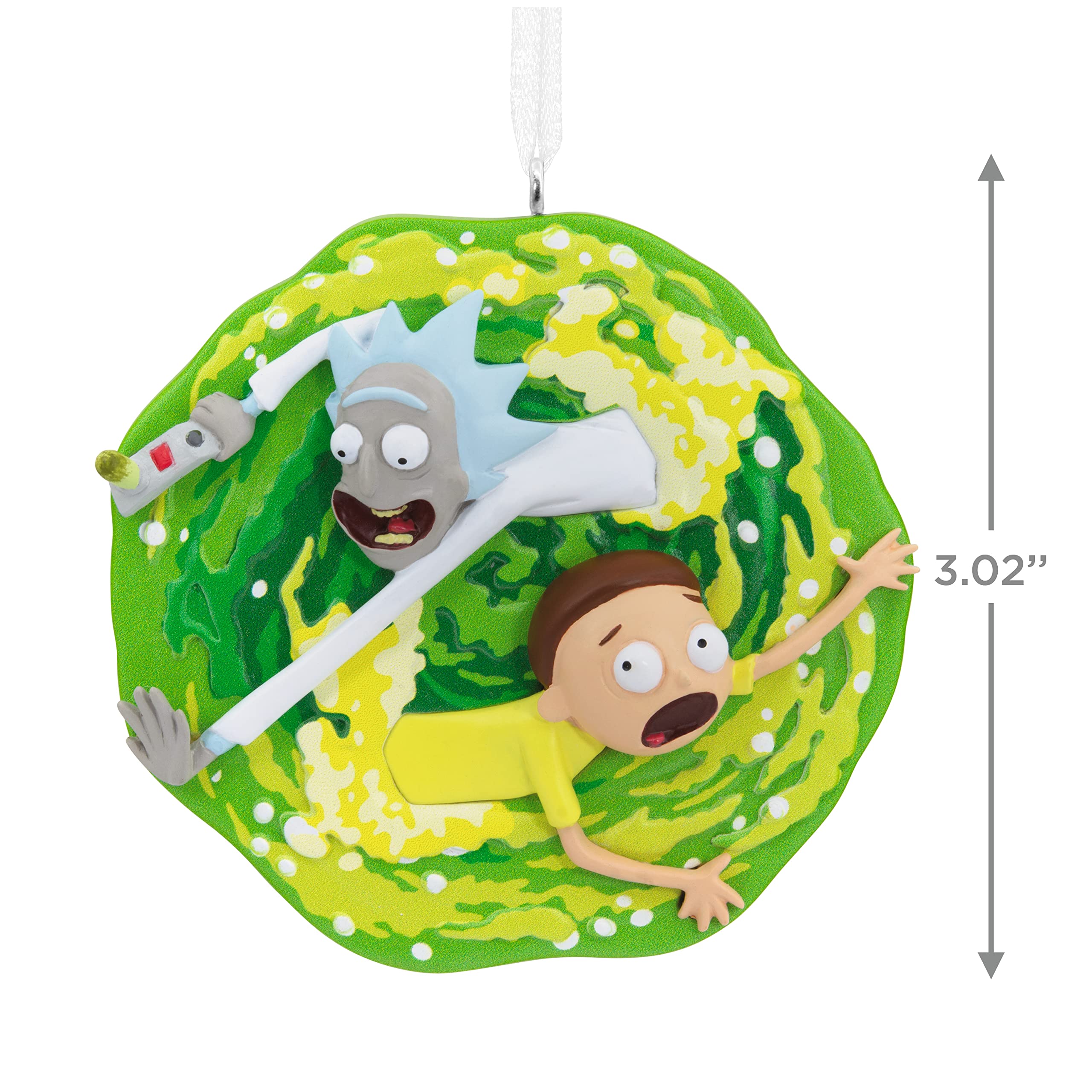 Hallmark Rick and Morty, Aw, Geez, Rick! Christmas Ornament