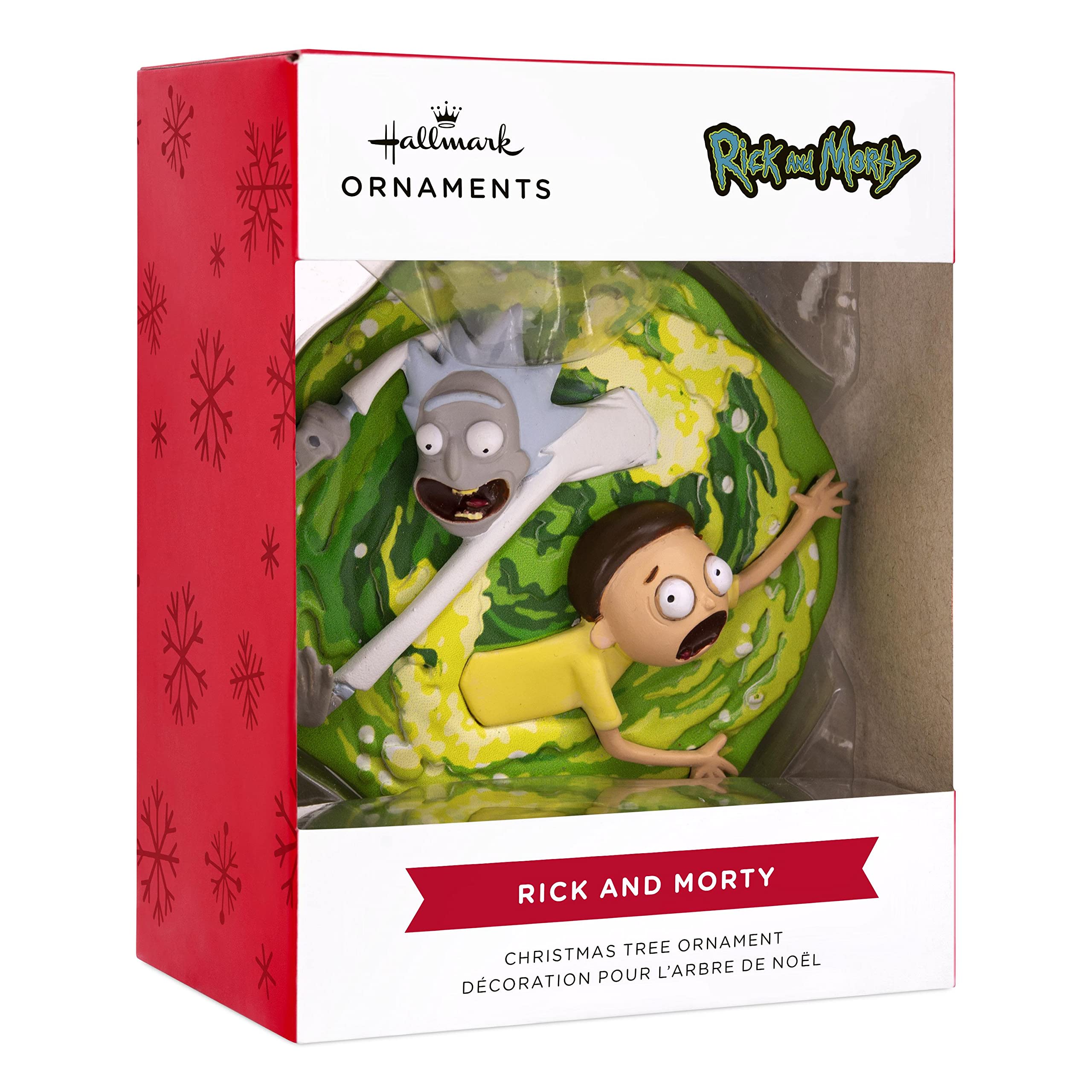 Hallmark Rick and Morty, Aw, Geez, Rick! Christmas Ornament