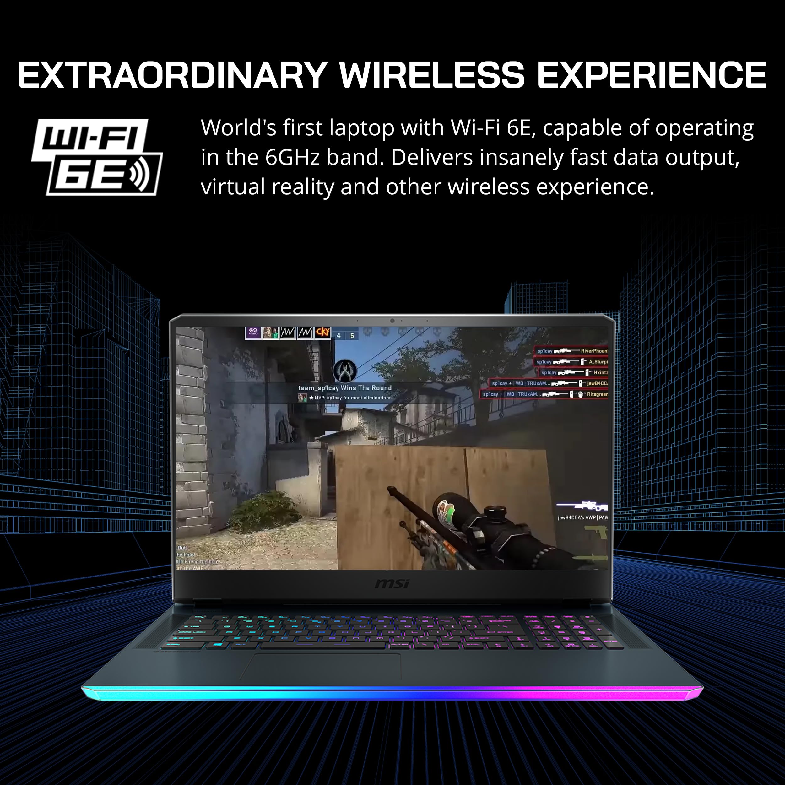 MSI GE76 Raider 17.3" FHD 144Hz Gaming Laptop, Intel Core i7-12700H, 16GB RAM, 1TB SSD, GeForce RTX 3060, RGB KB, Numpad, FHD Webcam, VR-Ready, Wi-Fi 6, Win 11 Pro, Grey, 128GB Hotface Extension Set