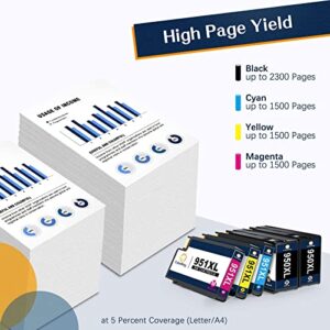ColorKing Remanufactured 950 XL 950XL 951 XL 951XL Combo Pack Ink Cartridge Replacement for HP OfficeJet Pro 8600 8610 8615 8620 8625 8630 8640 8660 8100 276dw 251dw Printer (5 Packs)