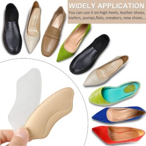 6 Pairs Heel Cushion Liners for Big Shoes Loose Shoes, Heel Protectors for Blisters Friction and Heel Pain, Anti-Slip Heel Grips to Make Shoes Fit Tighter