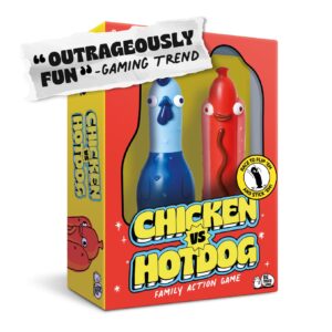 Big Potato Chicken vs Hotdog: The Ultimate Challenge Party Game for Flipping-Fun Families, Board Game for Game Nights