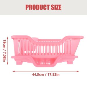 Cabilock Dish Drainer 1 Set Household Dish Draining Rack Kitchen Dish Basket Dish Drying Rack Dish Drying