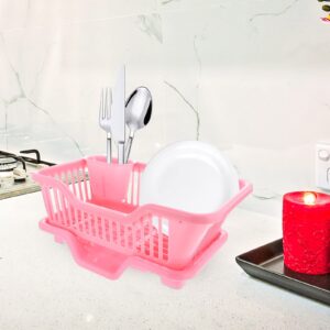 Cabilock Dish Drainer 1 Set Household Dish Draining Rack Kitchen Dish Basket Dish Drying Rack Dish Drying