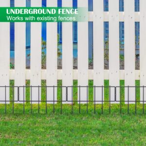 10 Pack Animal Barrier Fence, 17 Inch(H) X 10 Ft(L) Decorative Garden Fencing for Garden.