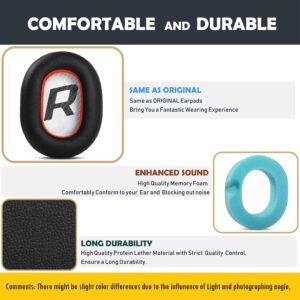 HTINDUSTRY Replacement Earpads Cushion Compatible with Plantronics Voyager 8200 UC/Backbeat Pro2 Stereo Bluetooth Headphones Premium Ear pads with Softer Protein Leather/Memory Foam