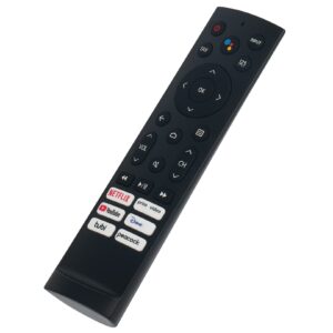 ERF3A90 Voice Remote Control Replace operates for Hisense Android Smart TV 55U8G 65U7G 75U7G 65U88G 55U78G 55U7G 55U88G 65U78G 65U8G 75U78G 75U9DG 43A53FUA U88G Series 50A53FUA 50A66FUA 55A53FUA