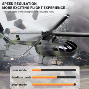 GoolRC C186 Remote Control Helicopter Remote Control Drone Single Propeller Without Ailerons 6-axis Gyro Stabilization Remote Control Airplane Altitude Hold Girls Adults Orange