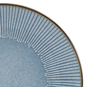 Pfaltzgraff Arlie Blue 12 Piece Dinnerware Set, Service for 4, Blue