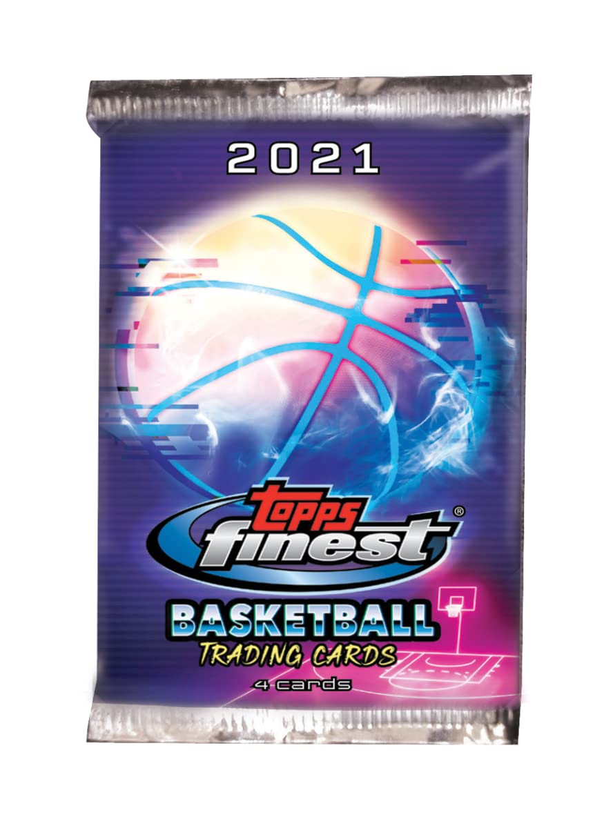 2021 Topps Finest Basketball Hobby Box (1 Chrome Autograph per Box)