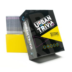 Urban Trivia Game 2nd Edition - Black Card Game for The Culture! Fun Trivia on Black TV, Movies, Music, Sports, & Growing Up Black! Great Trivia for Adult Game Nights and Family Gatherings