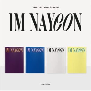 nayeon twice - im nayeon 1st mini album+pre-order benefit+folded poster+extra photocards set (random ver.)