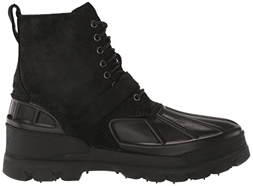 Polo Ralph Lauren Men's Oslo Waterproof Boots, Black, 13 Medium US