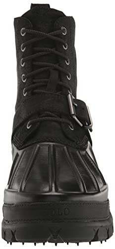 Polo Ralph Lauren Men's Oslo Waterproof Boots, Black, 13 Medium US