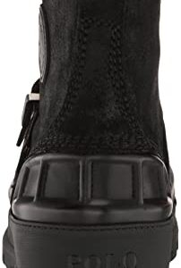 Polo Ralph Lauren Men's Oslo Waterproof Boots, Black, 13 Medium US