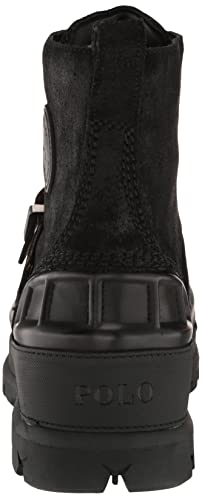 Polo Ralph Lauren Men's Oslo Waterproof Boots, Black, 13 Medium US