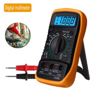 Electronics Soldering Iron Kit, 80W LCD Digital Soldering Gun with Adjustable Temperature Controlled and Fast Heating Ceramic Thermostatic Design, 24pcs Solder Kit Welding Tool