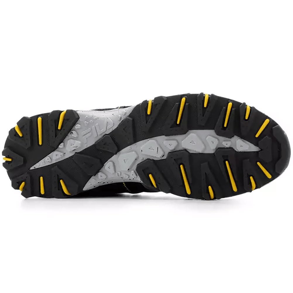 Fila Grand Tier Monument/Black/Lemon 9.5 D (M)