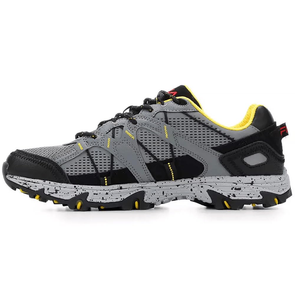 Fila Grand Tier Monument/Black/Lemon 9.5 D (M)