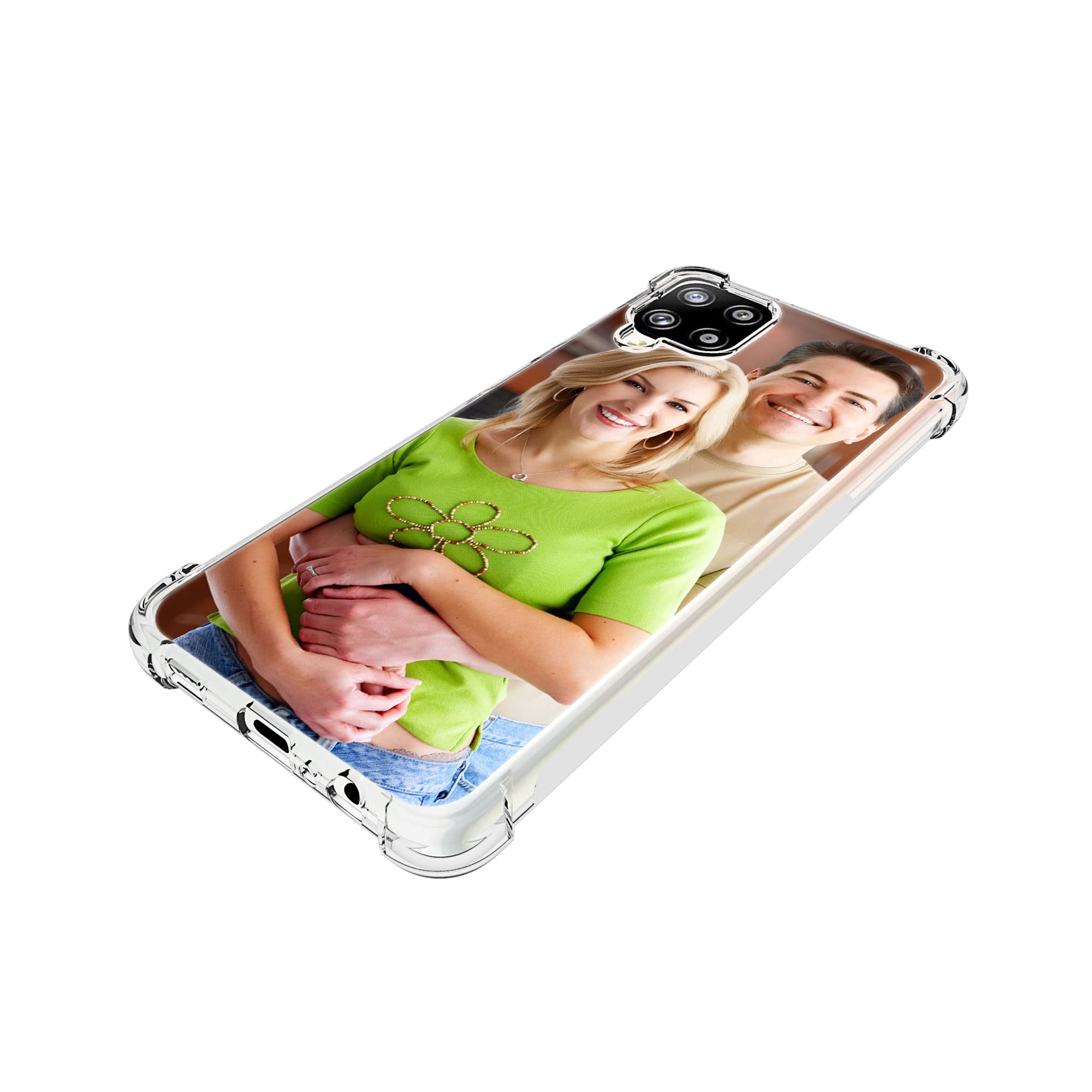 GEAPRIE Customized Photo Design Your Own Personalized Picture Custom Phone Case Cover Compatible with Samsung Galaxy A01 A03 A04 A10e A11 A12 A13 A14 A15 A21S A23 A24 A25 A33 A42 A53 A71 4G A73 5G