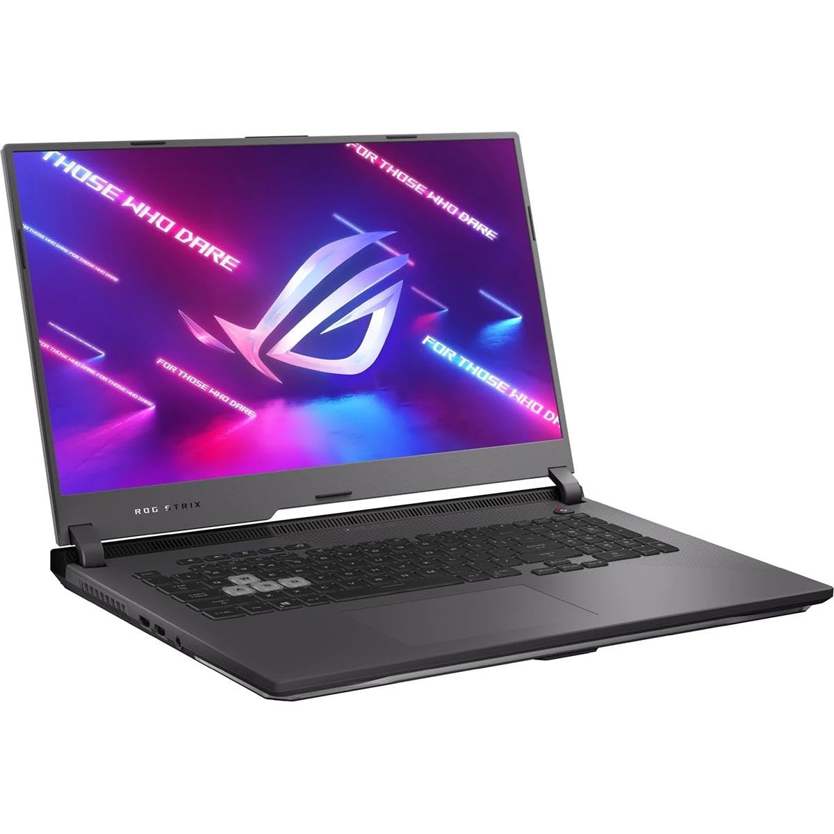 ASUS ROG Strix G17 (2022) Gaming Laptop, 17.3” 144Hz IPS FHD Display, NVIDIA GeForce RTX 3050 GPU, AMD Ryzen 7 6800H Processor, 16GB DDR5 RAM, 512GB SSD, RGB Keyboard, Windows 11, G713RC-RS73