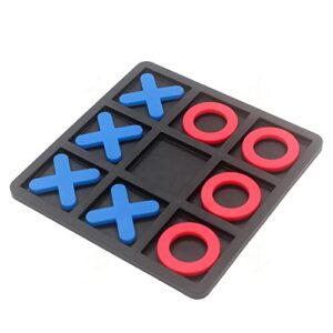 zeyce Tic Tac Toe Board Game,Tic Tac Toe Family Game, Classic Board Game, Classical Family Board Game,Children's Tic Tac Toe Game, Plastic tic tac Toe Game, Board Size 15 X 15 cm