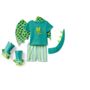 American Girl WellieWishers 14.5-inch Bryant Doll with T-shirt, Shorts, Dragon Wings & Tail, and Boots, For Ages 4+